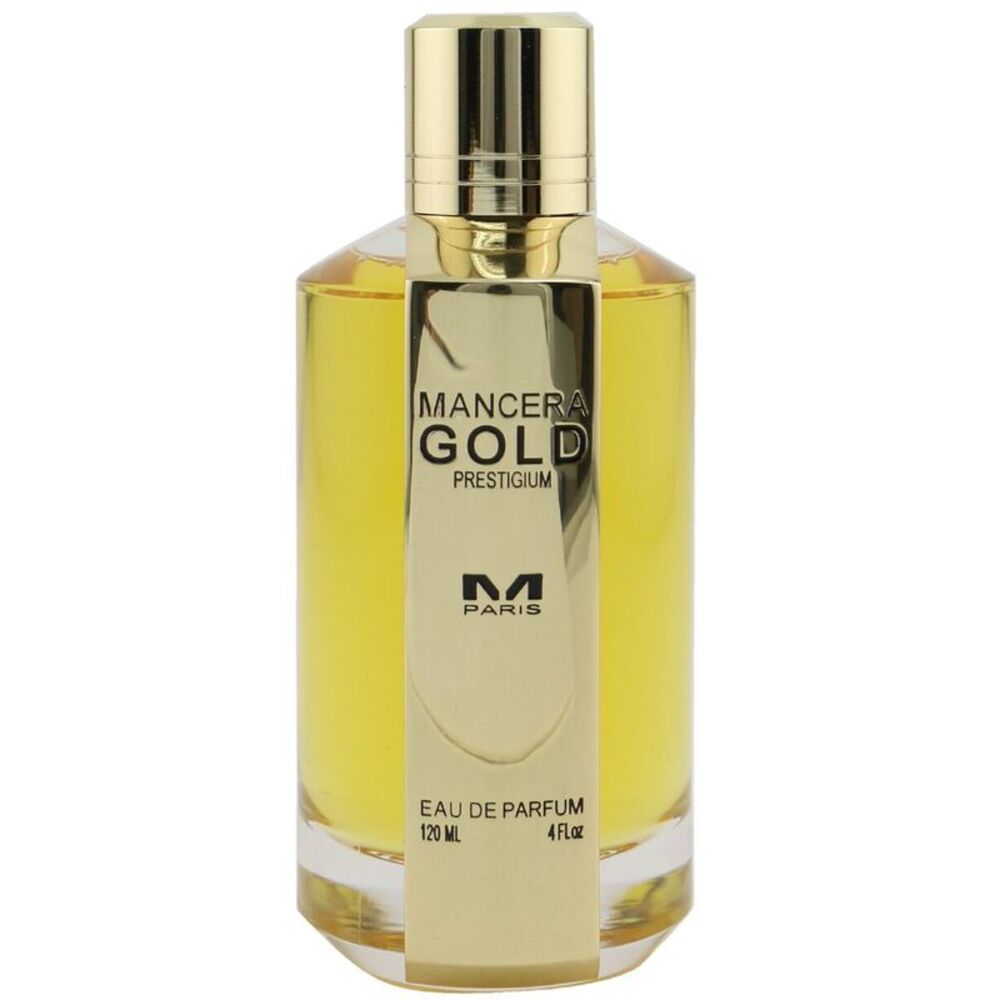 Mancera Gold Prestigium Eau de Parfum EDP Spray for Unisex 4.0 oz / 120 ml - New